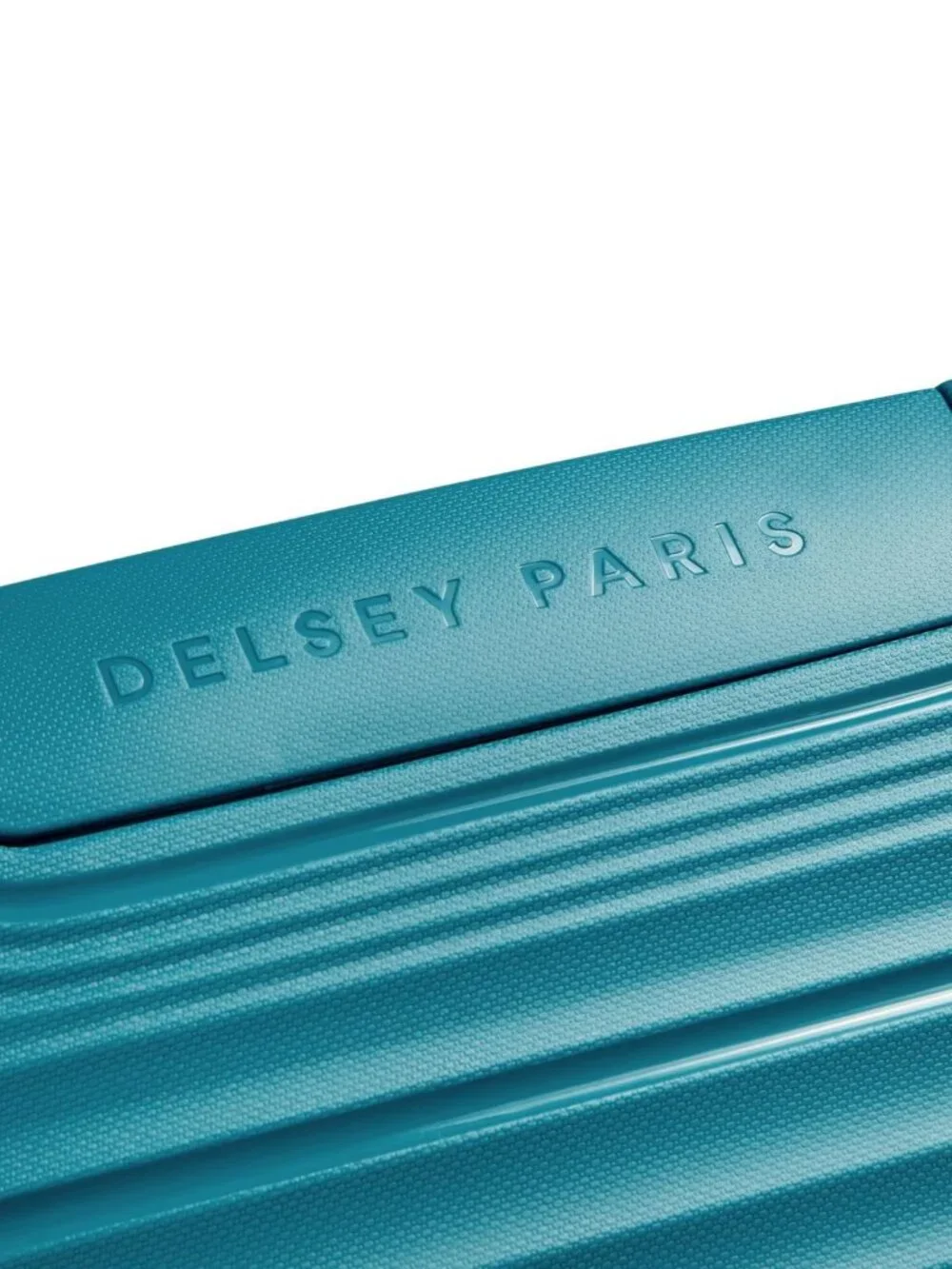 Delsey Paris Dune Hardside Spinner Suitcase Luggage Teal Blue 31" Large Check In - Picture 12 of 12